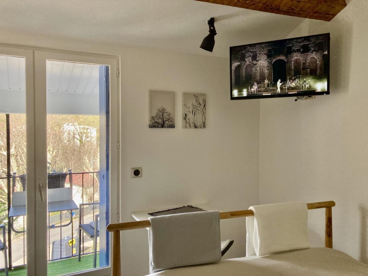 Aux 4 Logis Appart-Hotel - Studio Le Roof - Une Vue Splendide - Petit Dejeuner Inclus 1Ere Nuit Foix Exterior foto