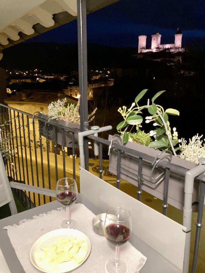Aux 4 Logis Appart-Hotel - Studio Le Roof - Une Vue Splendide - Petit Dejeuner Inclus 1Ere Nuit Foix Exterior foto